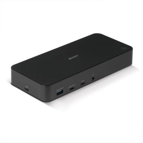 Uniwersalna, hybrydowa stacja dokująca USB typu C i A do laptopa z obsługą 3x4K (DP, HDMI)