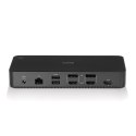 Uniwersalna, hybrydowa stacja dokująca USB typu C i A do laptopa z obsługą 3x4K (DP, HDMI)
