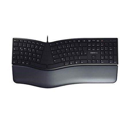 CHERRY KC 4500 klawiatura Biuro USB Czarny
