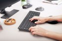 CHERRY KW 9100 SLIM klawiatura Uniwersalne RF Wireless + Bluetooth QWERTZ Swiss Czarny