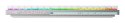 CHERRY MX 8.2 Pro TMR Wireless klawiatura Gaming USB + RF Wireless + Bluetooth QWERTZ Niemiecki Srebrny, Biały