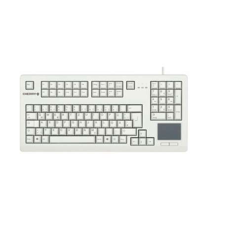 Klawiatura CHERRY Advanced Performance Line TouchBoard G80-11900 - USB - Niemiecki - Jasnoszary