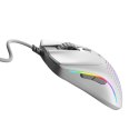 Myszka Glorious Model O 2 Mini Gaming Maus, RGB - biała