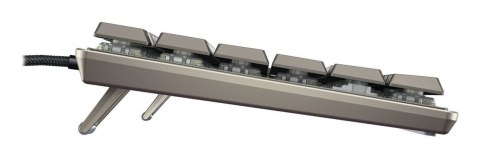 Przewodowa mechaniczna klawiatura CHERRY TAS KC 500 MX LP 2.0 Ivory z layoutem DE