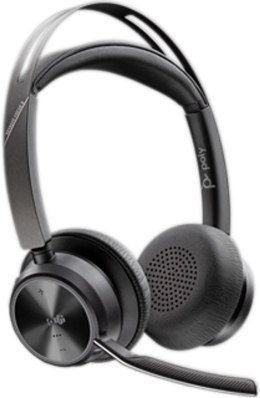 Słuchawki Poly Voyager Focus 2-M USB-C-C Headset USB-C/A Adapter Charging Stand No localization Retail Packaging