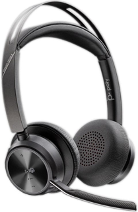 Słuchawki Poly Voyager Focus 2-M USB-C-C Headset USB-C/A Adapter Charging Stand No localization Retail Packaging