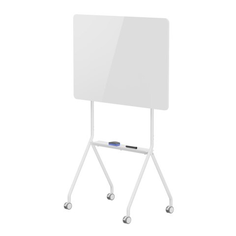 ERGO OFFICE MOBILNA TABLICA SUCHOŚCIERALNA, ORIENTACJA POZIOMA, BIAŁA, JEDNOSTRONNA, Z PÓŁKĄ, WYMIARY TABLICY 1190X790MM ER-3