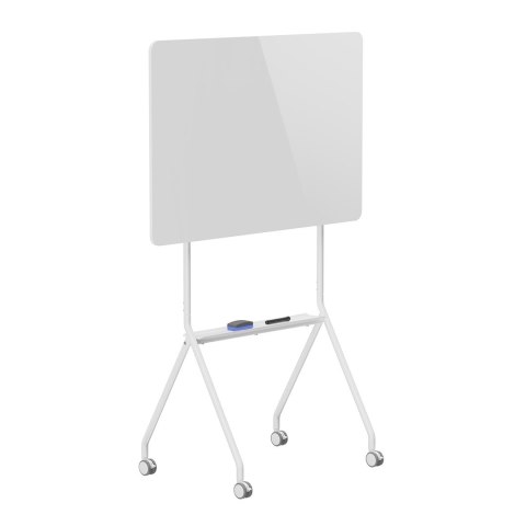 ERGO OFFICE MOBILNA TABLICA SUCHOŚCIERALNA, ORIENTACJA POZIOMA, BIAŁA, JEDNOSTRONNA, Z PÓŁKĄ, WYMIARY TABLICY 1190X790MM ER-3