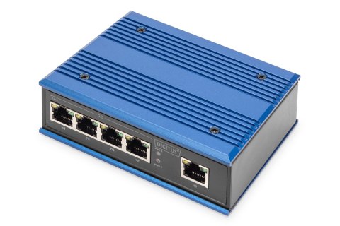 ASSMANN Electronic DN-651118 łącza sieciowe Gigabit Ethernet (10/100/1000) Czarny, Niebieski