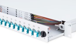 Digitus Panel światłowodowy, z wyposażeniem, LC, OM3