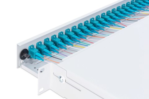 Digitus Panel światłowodowy, z wyposażeniem, LC, OM3