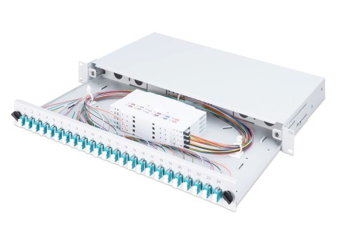 Digitus Panel światłowodowy, z wyposażeniem, LC, OM3