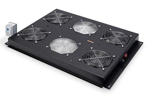Digitus Panel wentylacyjny 19'' dla szaf serwerowych serii Unique, 4 x wentylator, termostat, czarny
