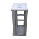 Extralink Szafa rack 15U 600x600 Szara montowana na ścianie