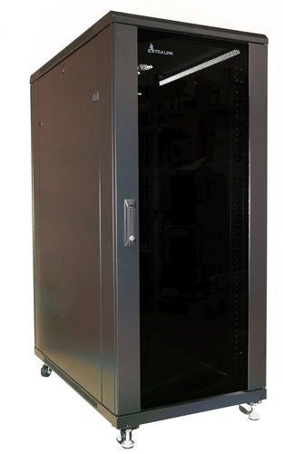 Extralink Szafa rack 27U 600x800 Czarna stojąca