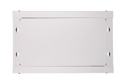Extralink Szafa rack 6U 600x450 Szara montowana na ścianie