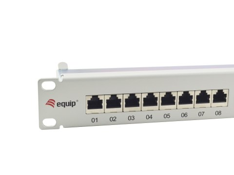 Wyposaż 19-calowy panel krosowy 24xRJ45 Cat6a FTP 1U 500MHz RAL7035