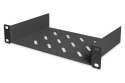 Zestaw sieciowy 10 cali: szafa wisząca 9U, półka, listwa zasilająca, 8-port switch, panel kat.6, czarny
