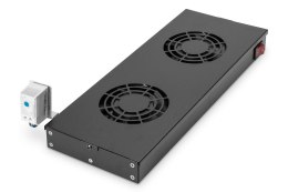 Zestaw wentylatorów do racka Digitus DN-19 FAN-2-HO-SW