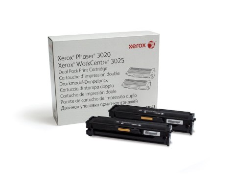 Toner Xerox 3020 (106R03048) czarny (dwupak)