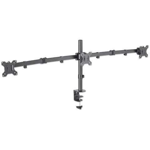 Manhattan 461658 uchwyt / stojak do monitorów 68,6 cm (27") Biurko Czarny