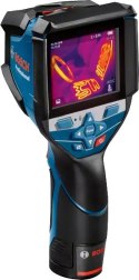 Bosch GTC 600 C Noise equivalent temperature difference (NETD) IR Czarny, Niebieski 256 x 192 px Wbudowany wyświetlacz LCD