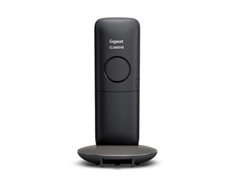 Gigaset CL660HX Telefon analogowy/DECT Nazwa i identyfikacja dzwoniącego Antracyt