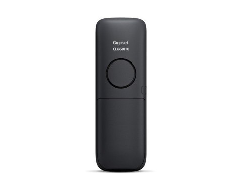 Gigaset CL660HX Telefon analogowy/DECT Nazwa i identyfikacja dzwoniącego Antracyt