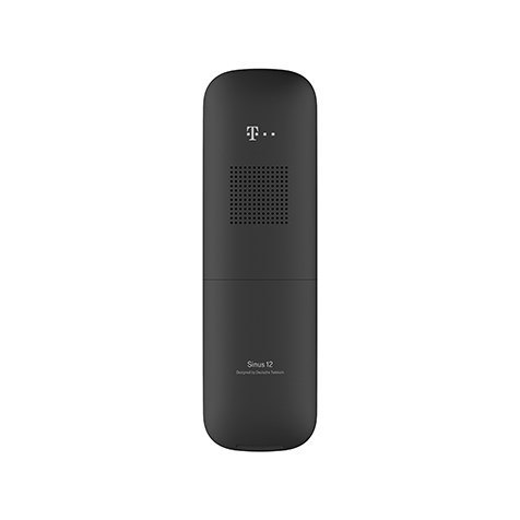 Telekom Sinus A12 Telefon analogowy/DECT Czarny