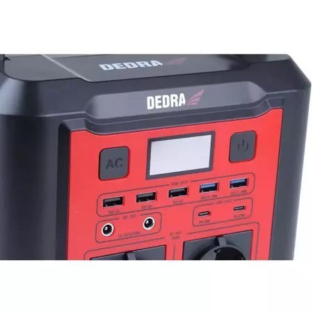 Stacja zasilania DEDRA DEZS0300 300/500W 296Wh/20Ah/14,8V