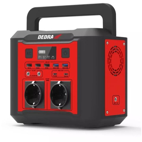 Stacja zasilania DEDRA DEZS0300 300/500W 296Wh/20Ah/14,8V