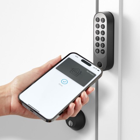 Aqara Smart Lock U200 Kit Czarny | Inteligentny zamek do drzwi | HomeKit, Thread, Bluetooth 5.1, NFC