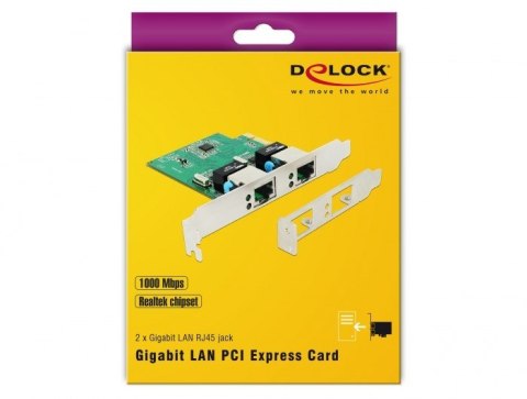 DeLOCK 89999 karta sieciowa Wewnętrzny WLAN 1000 Mbit/s