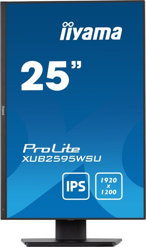 Iiyama ProLite XUB2595WSU-B5 monitor komputerowy 63,5 cm (25") 1920 x 1200 px WUXGA LED Czarny