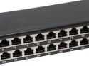 Wyposaż 19-calowy panel krosowy 48xRJ45 Cat6 FTP 1U 250MHz RAL9005