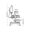Fotel obrotowy Junior 4.6 Grey