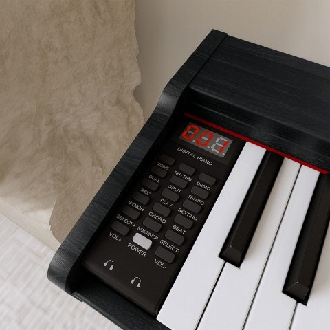 Kruger&Matz pianino cyfrowe KMDP-45P-BK czarny mat
