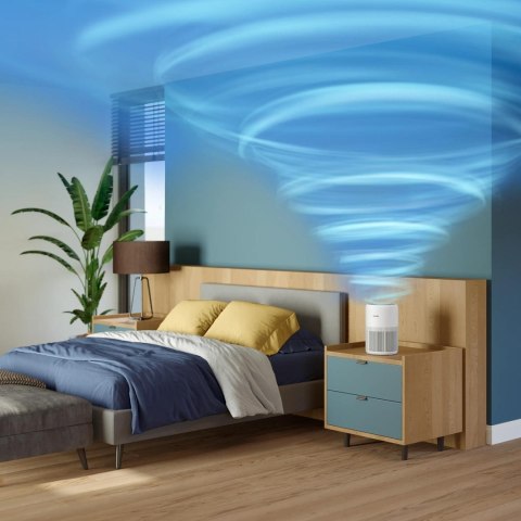 Oczyszczacz powietrza Philips AC0920/10 PureProtect Mini seria 900 65m2 49dB 21W Biały
