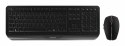 CHERRY JD-7000DE-2 klawiatura z myszką RF Wireless QWERTZ Niemiecki Czarny