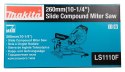 Piła ukośna Makita LS1110F