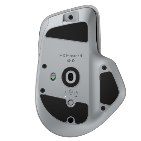 Logitech MX Master 4 myszka Biuro Po prawej stronie RF Wireless + Bluetooth Laser 8000 DPI