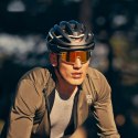 Kask ochronny rowerowy HC-58BK-M 55-58 cm - czarno-szary