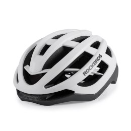 Kask ochronny rowerowy HC-58WG-M 55-58 cm - biało-szary