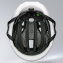 Kask rowerowy LK-15 z włókna węglowego 58-62 cm - jasnoszary