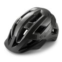Kask rowerowy młodzieżowy LK-67 z odpinanym daszkiem 54-58 cm - szary