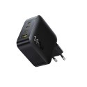 Ładowarka sieciowa 3x USB-C USB-A GaN 140W - czarna