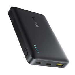 Powerbank 10000mAh 22.5W EnerFill FP21 USB-A USB-C z kablem USB-C - czarny
