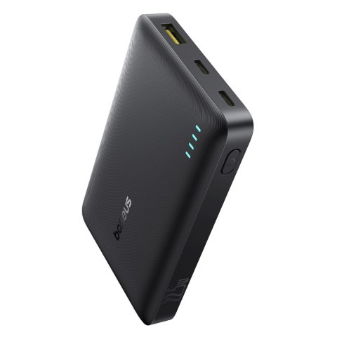 Powerbank 10000mAh 22.5W EnerFill FP21 USB-A USB-C z kablem USB-C - czarny