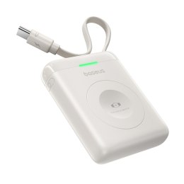 Powerbank 1640 mAh 5W EnerFill FW11 do Apple Watch z wbudowanym kablem - biały