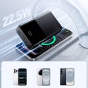 Powerbank 20000mAh 22.5W USB-A USB-C z wyświetlaczem JR-QP192 Mini - czarny